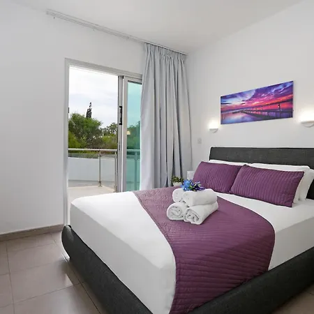 Апартаменты Alessia 2bed - Coralli Beachfront Протарас